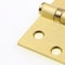 Prime-Line Door Hinge Commercial Smooth Pivot, 4 in. x 4 in. with Square Corners, Satin Brass 3 Pack U 1156363 - alternate 6